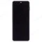Дисплей для Samsung F711 Galaxy Z Flip 3 + тачскрин (внутренний) (черный) (в рамке) (In-cell) (не сгибается) фото №1