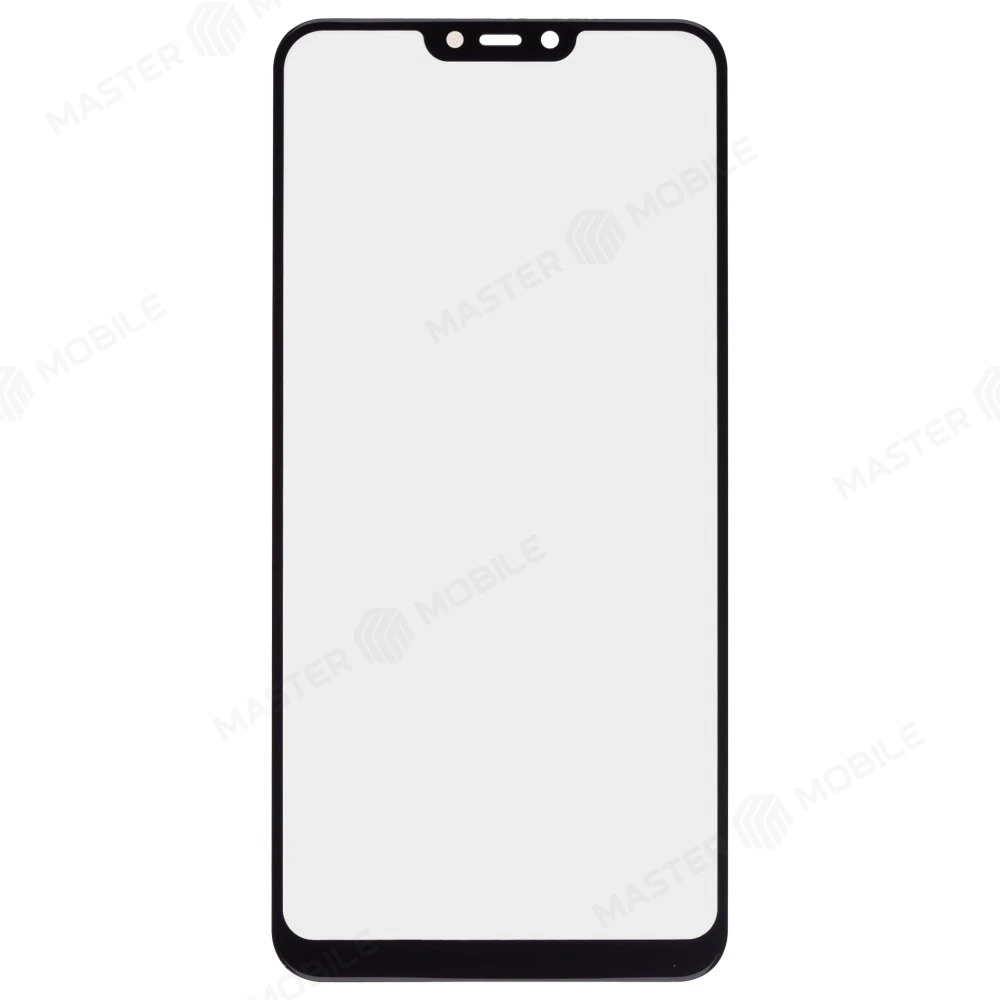 Стекло модуля для Vivo Y81 (1808) / Y83 (1802) + OCA (черный)