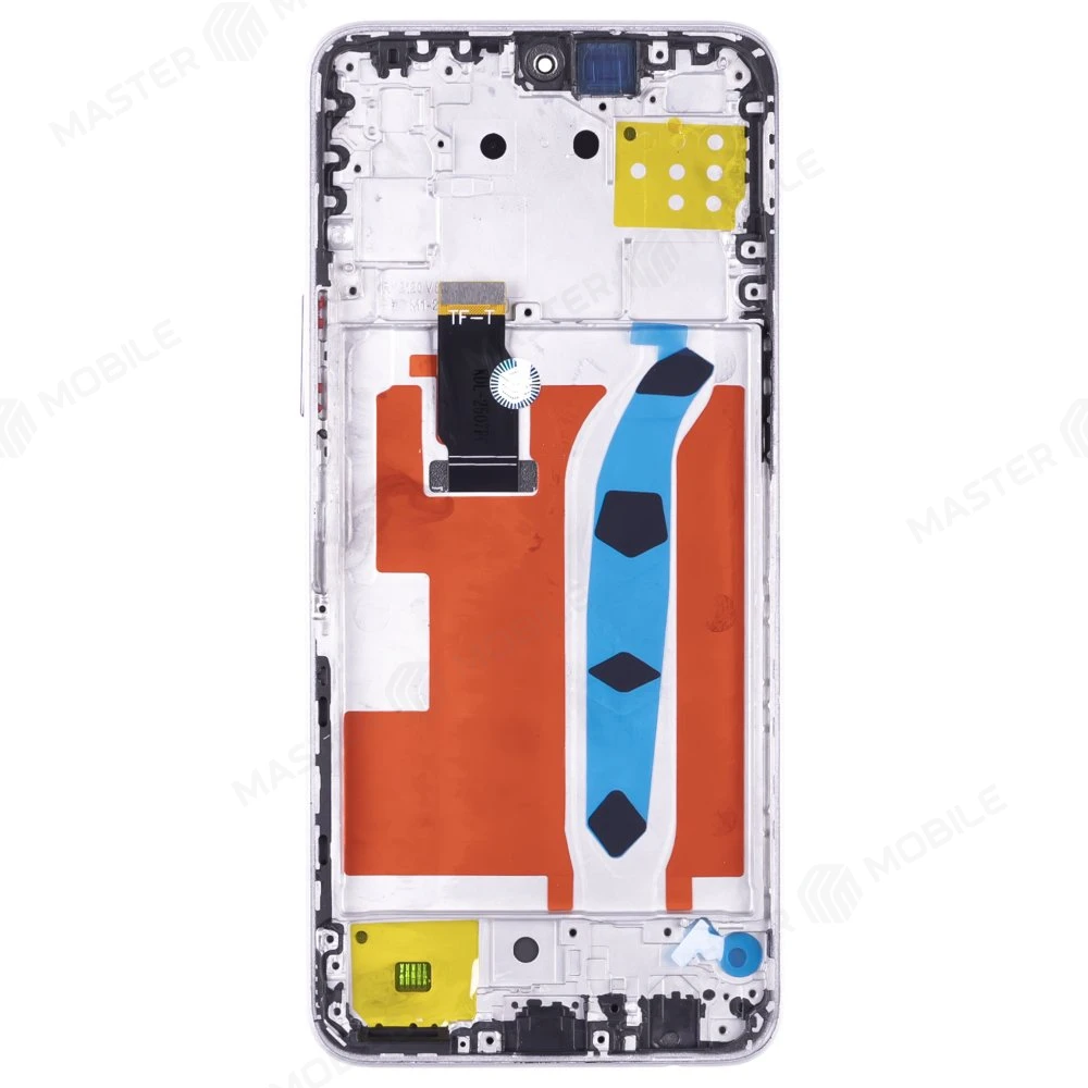 Дисплей для Huawei Honor X8 (TFY-LX1) + тачскрин (серебристый) (в рамке) (ORIG) фото №2