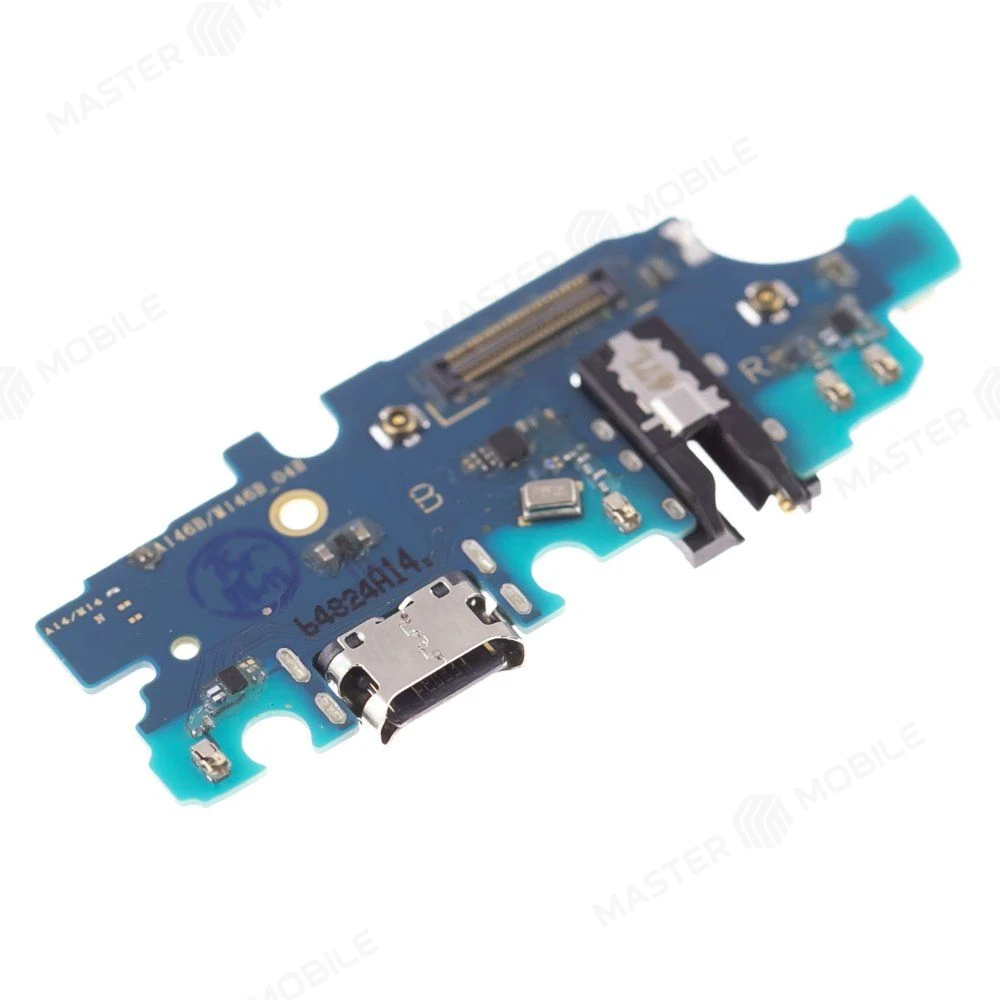 Нижняя плата для Samsung A146B Galaxy A14 5G / M146B Galaxy M14 5G с комп. + разъем зарядки + микрофон (ORIG100) фото №3