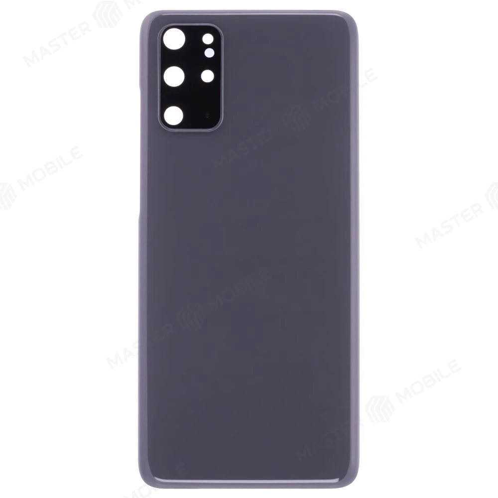 Задняя крышка для Samsung G985 Galaxy S20+ (серый) (в сборе со стеклом камеры)