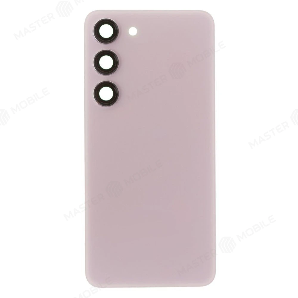 Задняя крышка для Samsung S911 Galaxy S23 (розовый) (в сборе со стеклом камеры) фото №1