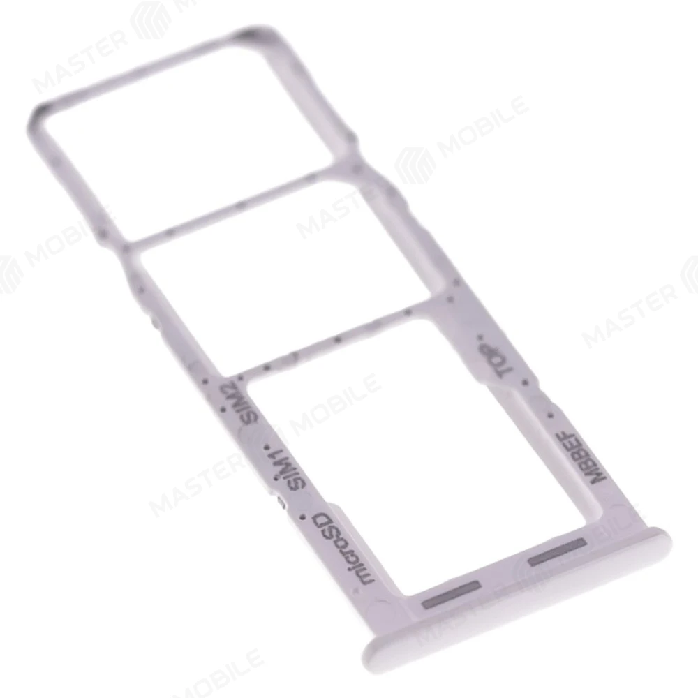 Держатель сим-карты для Samsung M225 Galaxy M22 (серебристый) фото №3