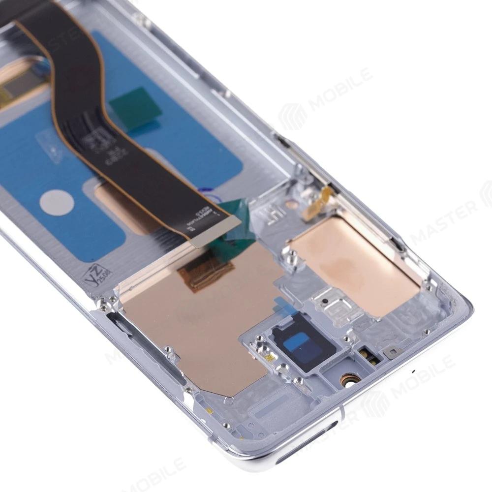 Дисплей для Samsung G985 Galaxy S20+ / G986 Galaxy S20+ 5G + тачскрин (голубой) (в рамке) (OLED) (Full Size) фото №3