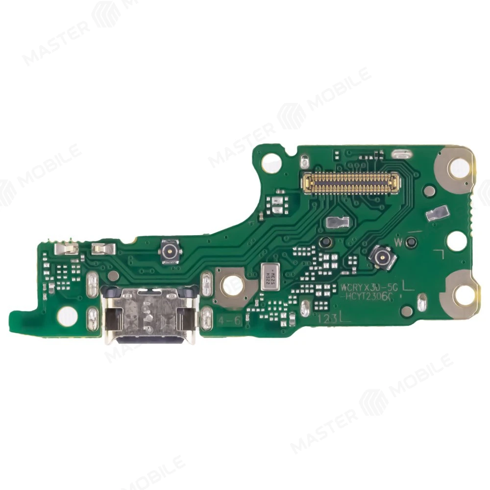 Нижняя плата для Huawei Honor X9 (ANY-LX1) с комп. + разъем зарядки + микрофон + разъем SIM  фото №1