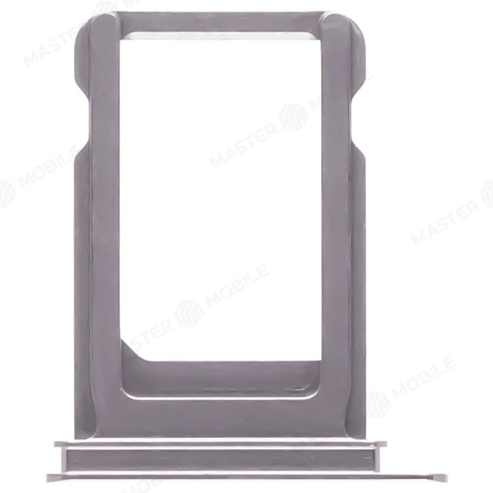 Держатель сим-карты для Apple iPhone X (серебристый) фото №2