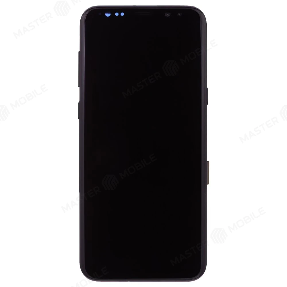 Дисплей для Samsung G955 Galaxy S8+ + тачскрин (черный) (в рамке) (ORIG100)