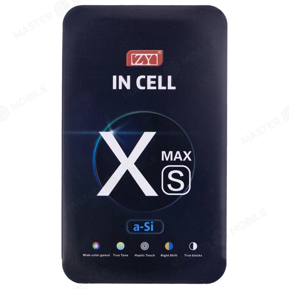 Дисплей для Apple iPhone Xs Max + тачскрин (черный) (ZY) (In-Cell) фото №5