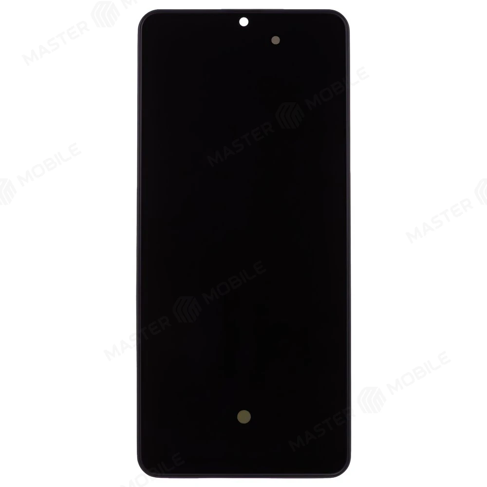 Дисплей для Samsung A315 Galaxy A31 + тачскрин (черный) (в рамке) (ORIG100)