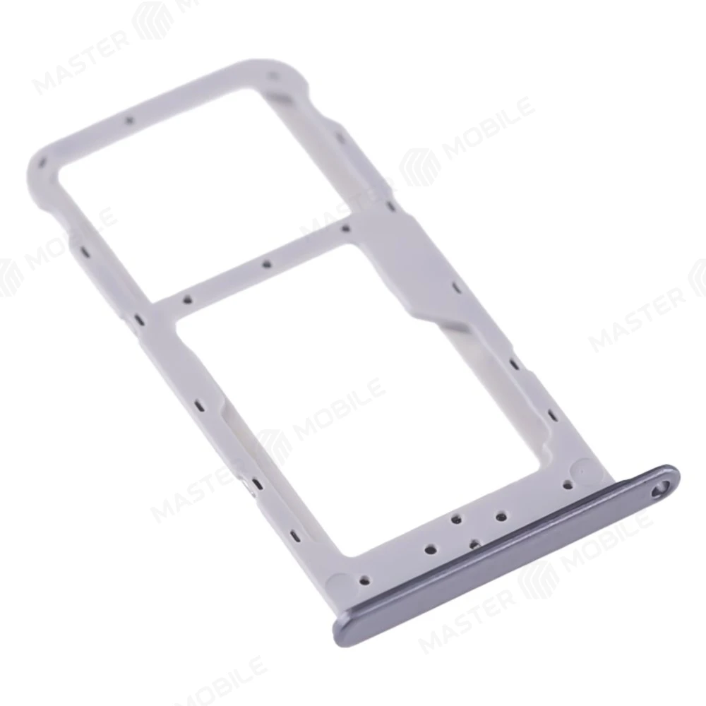 Держатель сим-карты для Huawei Honor 9 Lite (LLD-L31) (серебристый) фото №3