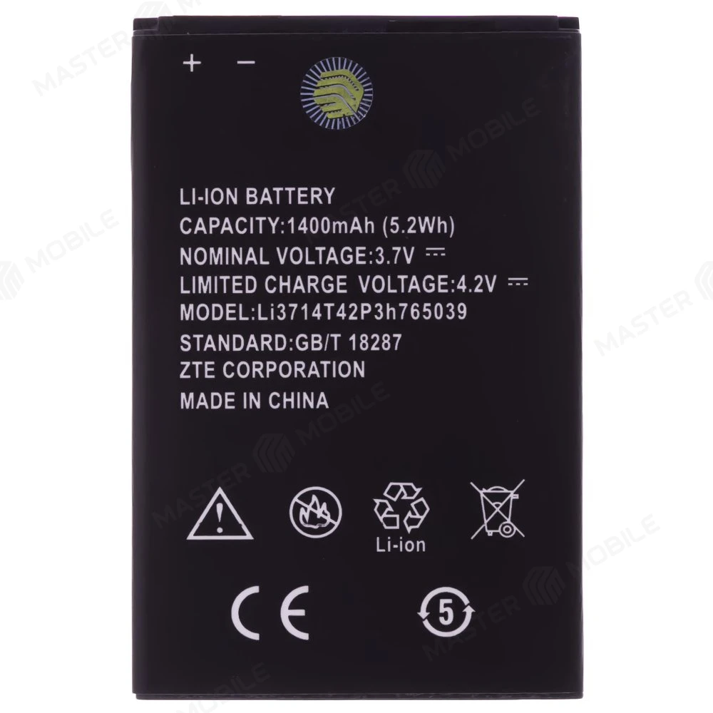 Аккумулятор для ZTE Blade A5 / Blade A5 Pro / Blade AF3 и др. (Li3714T42P3h765039 / Li3712T42P3h765039)