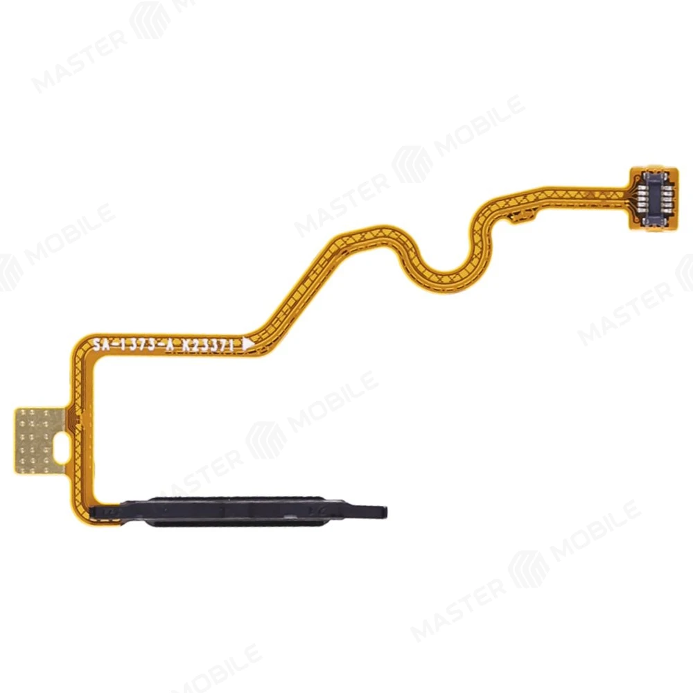 Шлейф для Tecno Spark 30C 4G (KL5) с комп. + сканер отпечатка пальца (черный)  фото №2