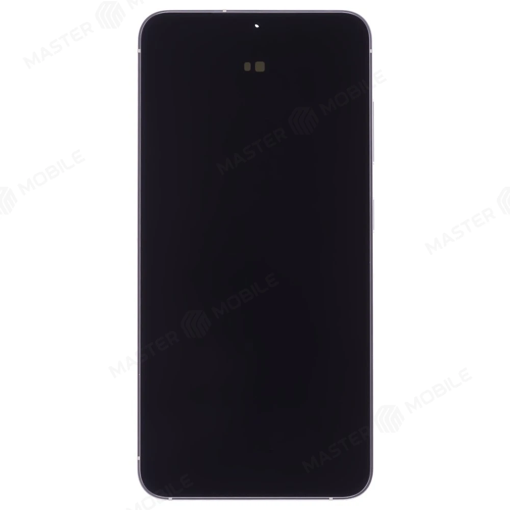 Дисплей для Samsung S921 Galaxy S24 + тачскрин (серый) (в рамке) (ORIG100) (возможен дефект ЛКП) фото №1