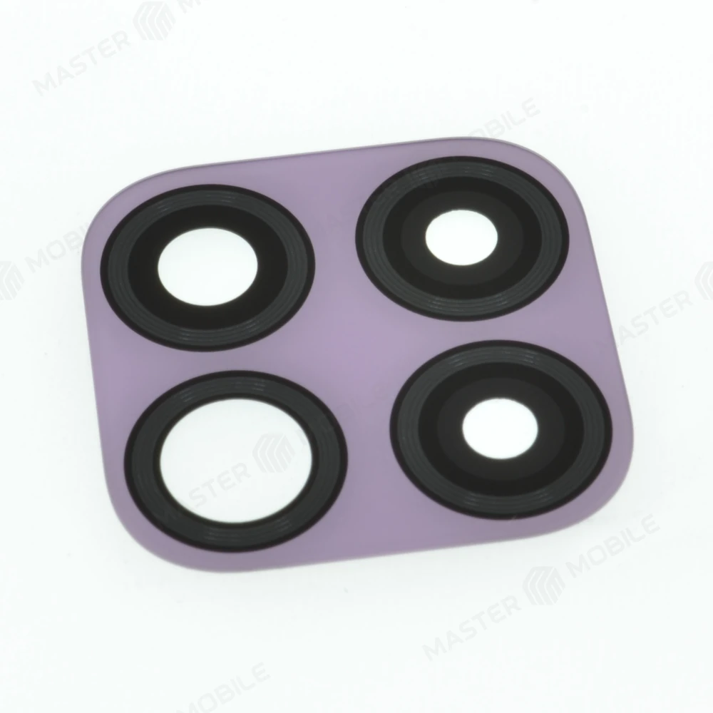 Стекло задней камеры для Huawei P40 Lite (JNY-LX1) (без рамки) (фиолетовый) фото №1