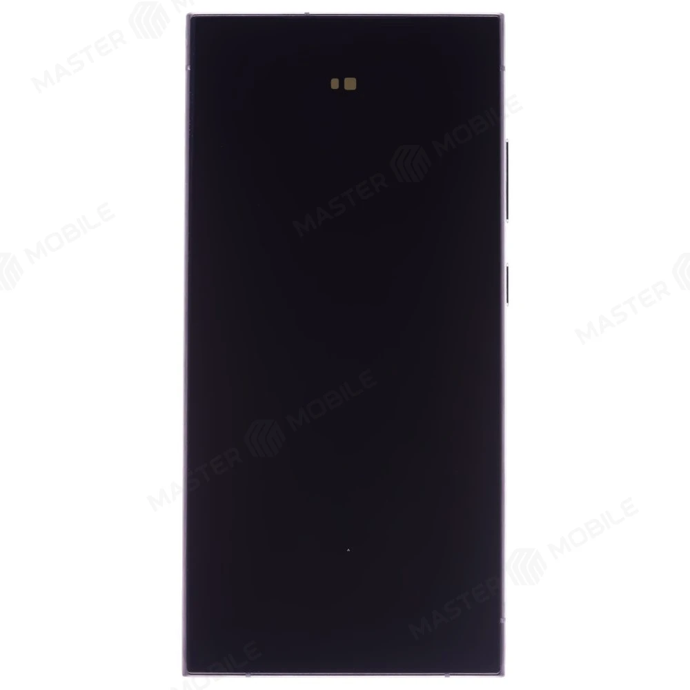 Дисплей для Samsung S928 Galaxy S24 Ultra + тачскрин (черный) (в рамке) (ORIG100) (возможен дефект ЛКП) фото №1