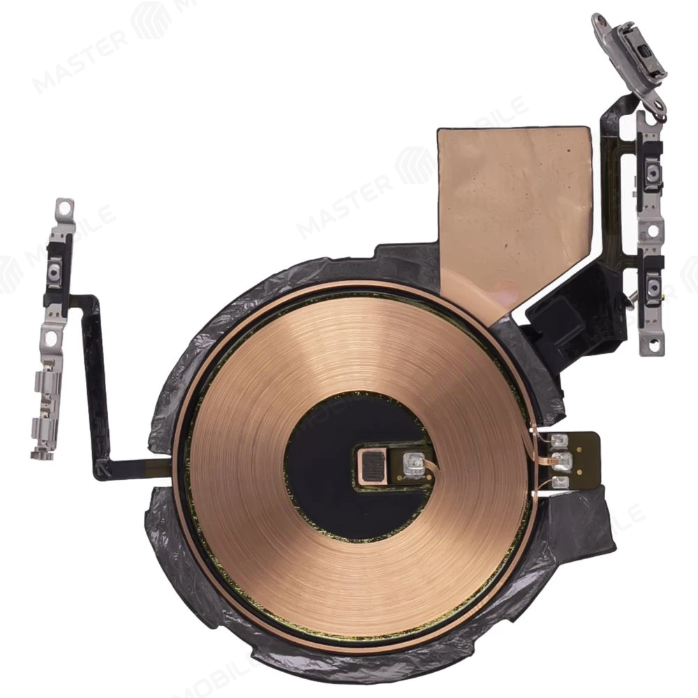 Шлейф для Apple iPhone 14 Pro Max с комп. (на кнопку включения и кнопки громкости) + беспроводная зарядка (ORIG100) фото №1