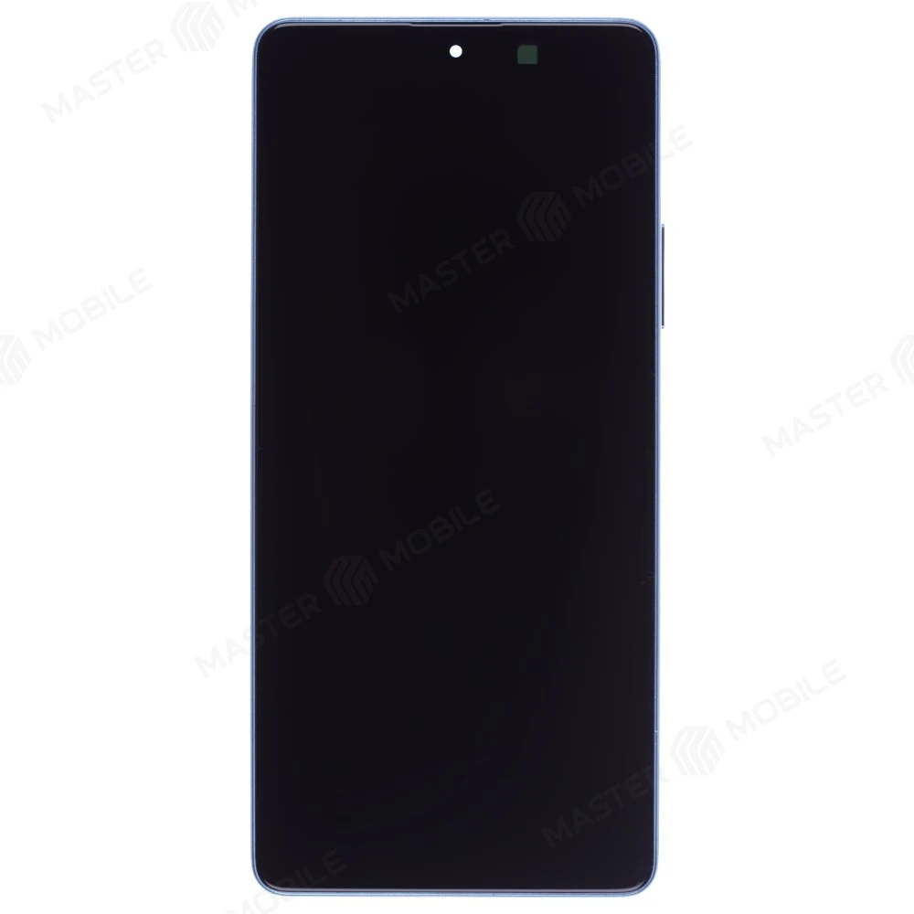 Дисплей для Xiaomi Poco F5 (23049PCD8G) / Redmi Note 12 Turbo (23049RAD8C) + тачскрин (синий) (в рамке) (ORIG100) (SP)