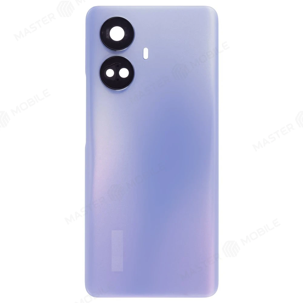 Задняя крышка для Realme 10 Pro+ 5G (RMX3686/RMX3687) (голубой) фото №1