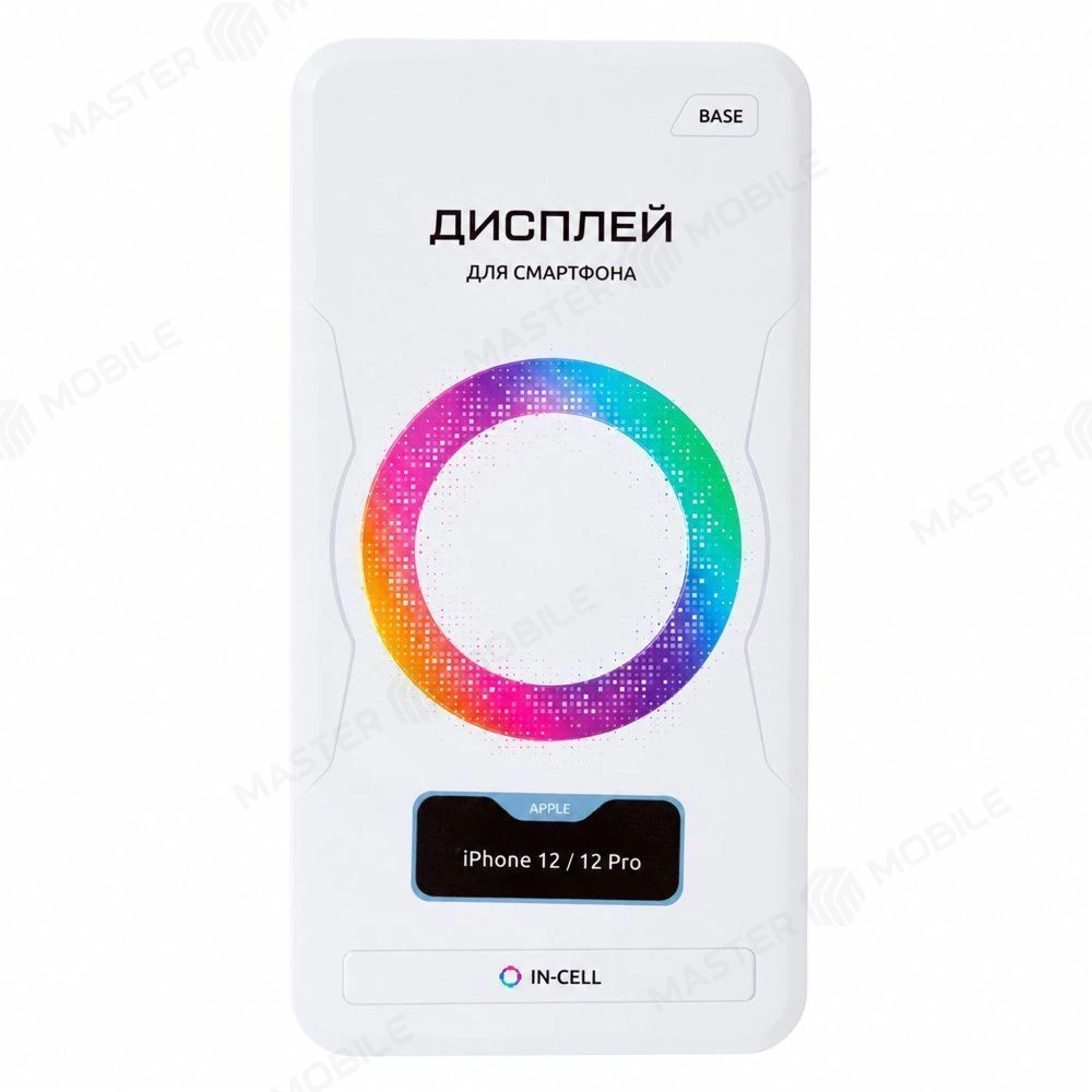 Дисплей для Apple iPhone 12 / iPhone 12 Pro + тачскрин (черный) (F5ENERGY) (In-Cell) (площадка под IC) (BASE) фото №5