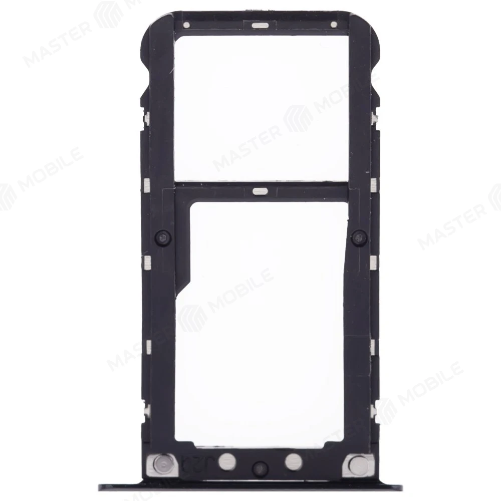 Держатель сим-карты для Xiaomi Redmi 5 Plus (MEG7) (черный)  фото №2