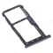 Держатель сим-карты для Huawei P20 Lite (ANE-LX1) / Nova 3E (ANE-AL00) (черный) фото №3