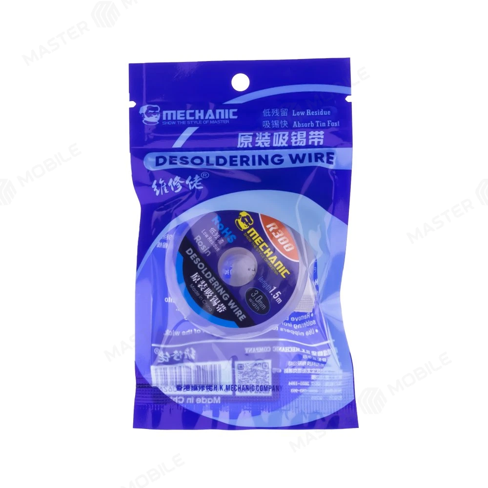 Оплетка для выпайки Mechanic R300 3015 (3 мм x 1,5 м) фото №3