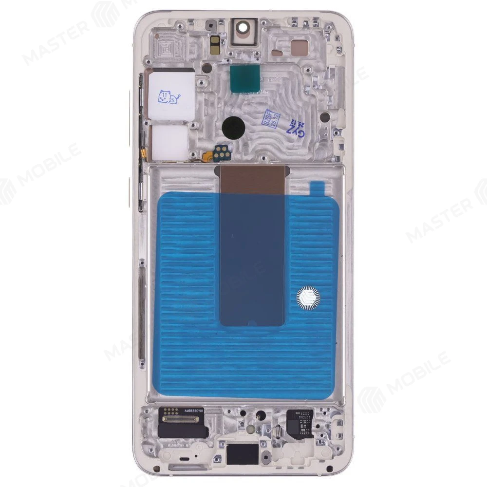 Дисплей для Samsung S916 Galaxy S23+ + тачскрин (бежевый) (в рамке) (OLED) (Full Size) фото №2