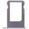 Держатель сим-карты для Apple iPhone 5s / iPhone SE (серый) фото №1