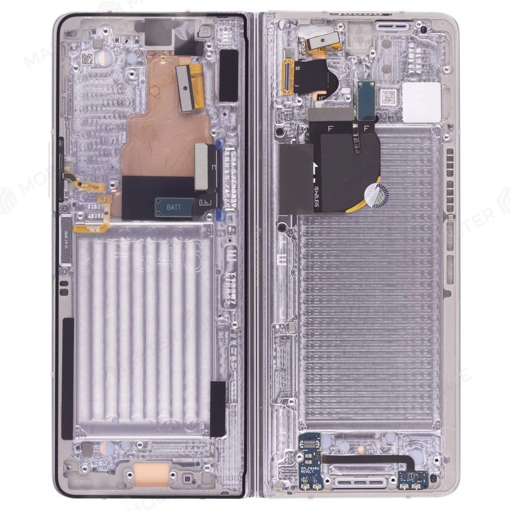 Дисплей для Samsung F946 Galaxy Z Fold 5 + тачскрин (внутренний) (бежевый) (в рамке) (ORIG100) (SP) фото №2