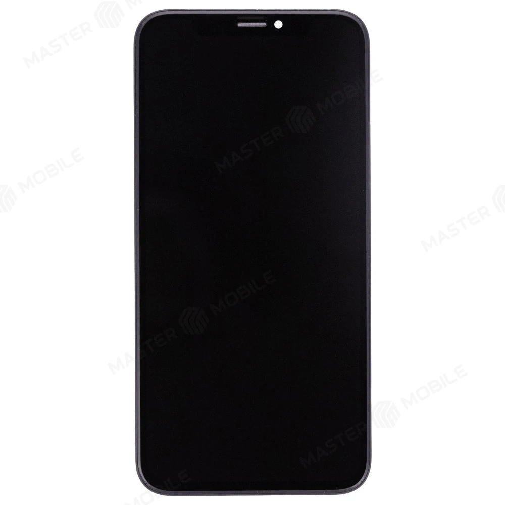 Дисплей для Apple iPhone X + тачскрин (черный) (ALG) (Hard Oled)