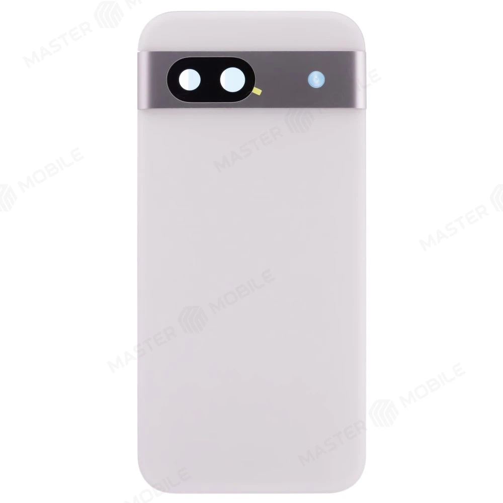 Задняя крышка для Google Pixel 8A (GKV4X/G6GPR/G8HHN/G576D) (бежевый) (в сборе со стеклом камеры)
