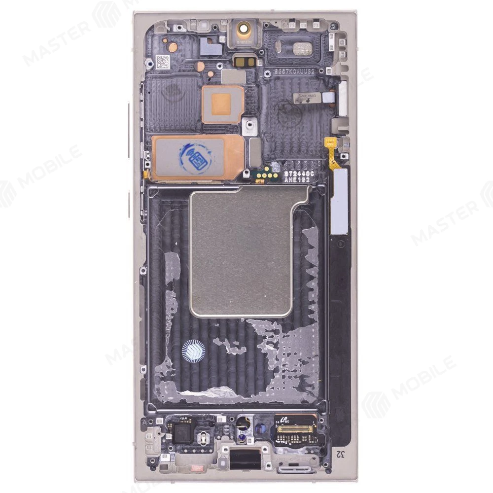 Дисплей для Samsung S928 Galaxy S24 Ultra + тачскрин (серый) (в рамке) (ORIG100) (возможен дефект ЛКП) фото №2