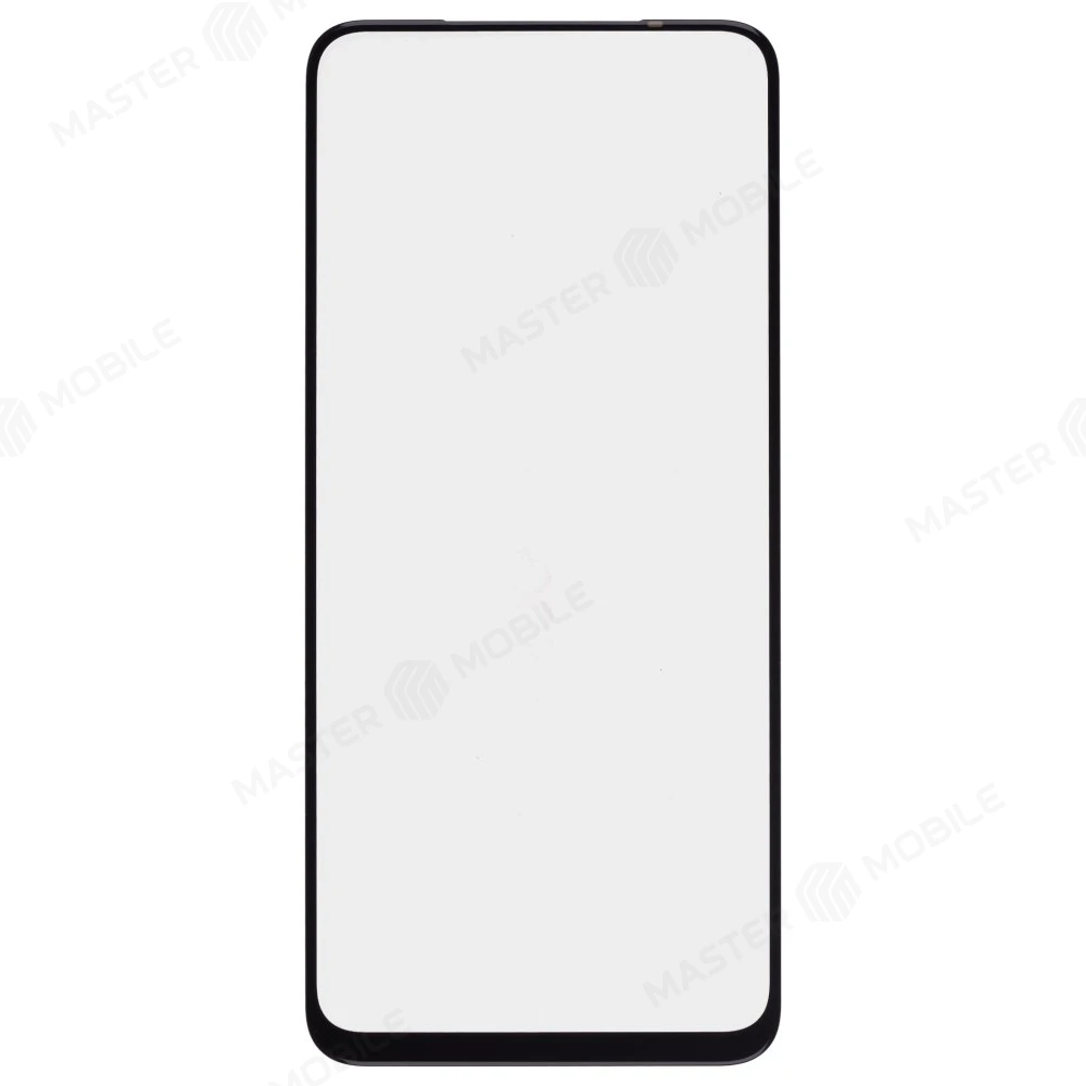 Стекло модуля для Xiaomi Poco M4 Pro 5G (21091116AG) + OCA (без выреза камеры) (черный) (Musttby) (Premium)