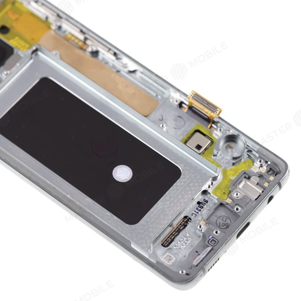 Дисплей для Samsung G975 Galaxy S10+ + тачскрин (зеленый) (в рамке) (ORIG100) (возможен дефект ЛКП) фото №4