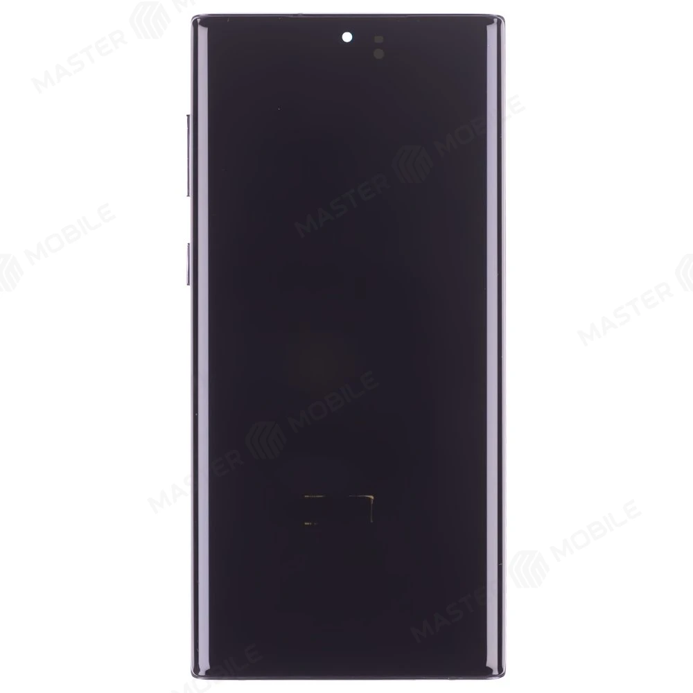 Дисплей для Samsung N970 Galaxy Note 10 + тачскрин (черный) (в рамке) (OLED)