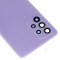 Задняя крышка для Samsung A525 Galaxy A52 / A526 Galaxy A52 5G / A528 Galaxy A52s (фиолетовый) (в сборе со стеклом камеры) фото №3