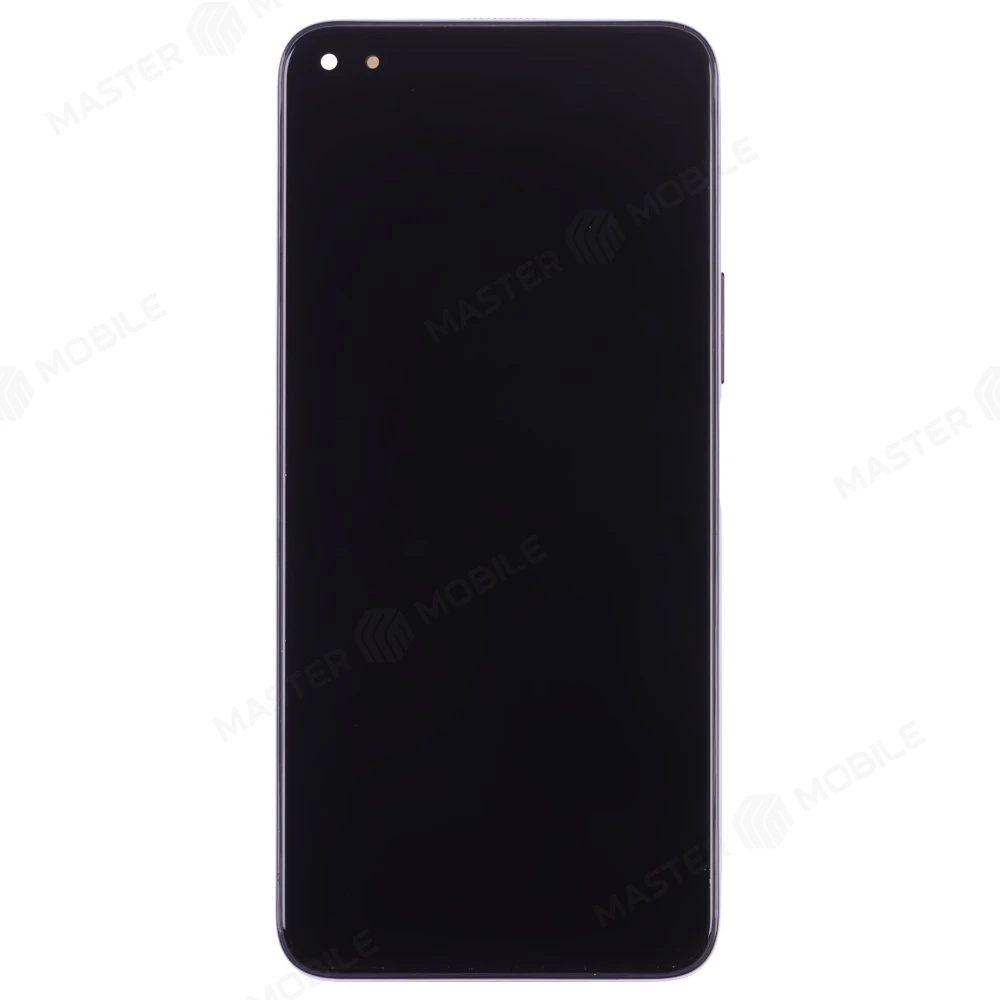 Дисплей для Huawei Nova 8i (NEN-LX1) / Honor 50 Lite (NTN-LX1) + тачскрин (черный) (в рамке) (ORIG) фото №1