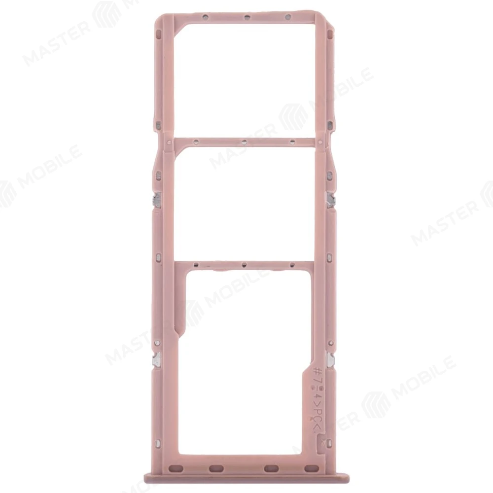 Держатель сим-карты для Samsung A515 Galaxy A51 / A715 Galaxy A71 (розовый) фото №2