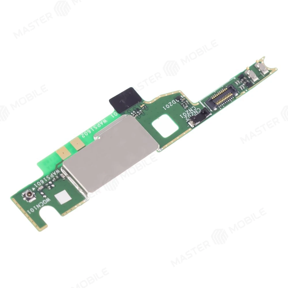 Нижняя плата для Sony E2303 Xperia M4 Aqua/E2312 Xperia M4 Aqua Dual с комп. + антенна + микрофон  фото №3