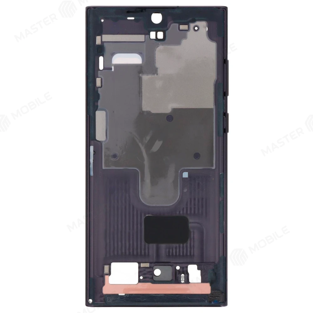 Рамка дисплея для Samsung S908 Galaxy S22 Ultra (черный)