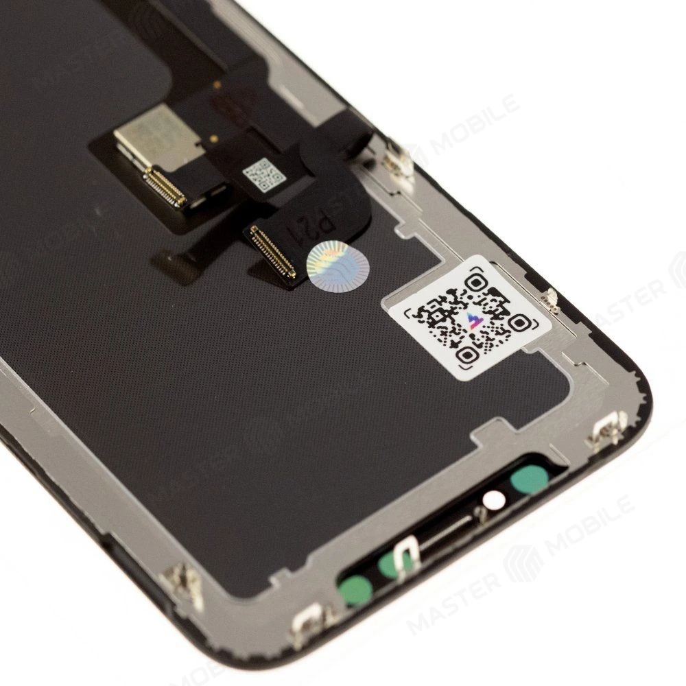 Дисплей для Apple iPhone X + тачскрин (черный) (F5ENERGY) (Hard Oled) (NORMAL) фото №3