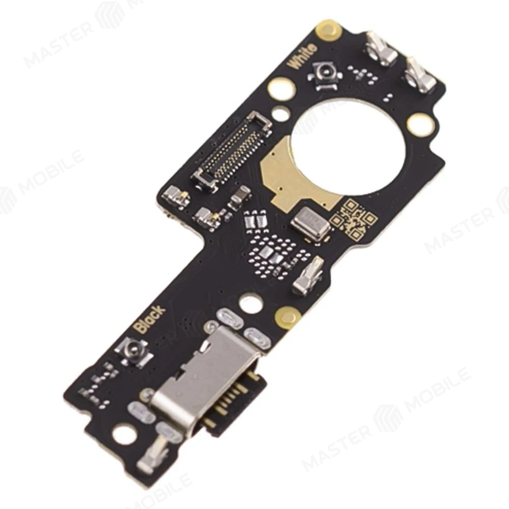 Нижняя плата для Xiaomi Poco M4 5G (22041219PG) с комп. + разъем зарядки + микрофон  фото №3