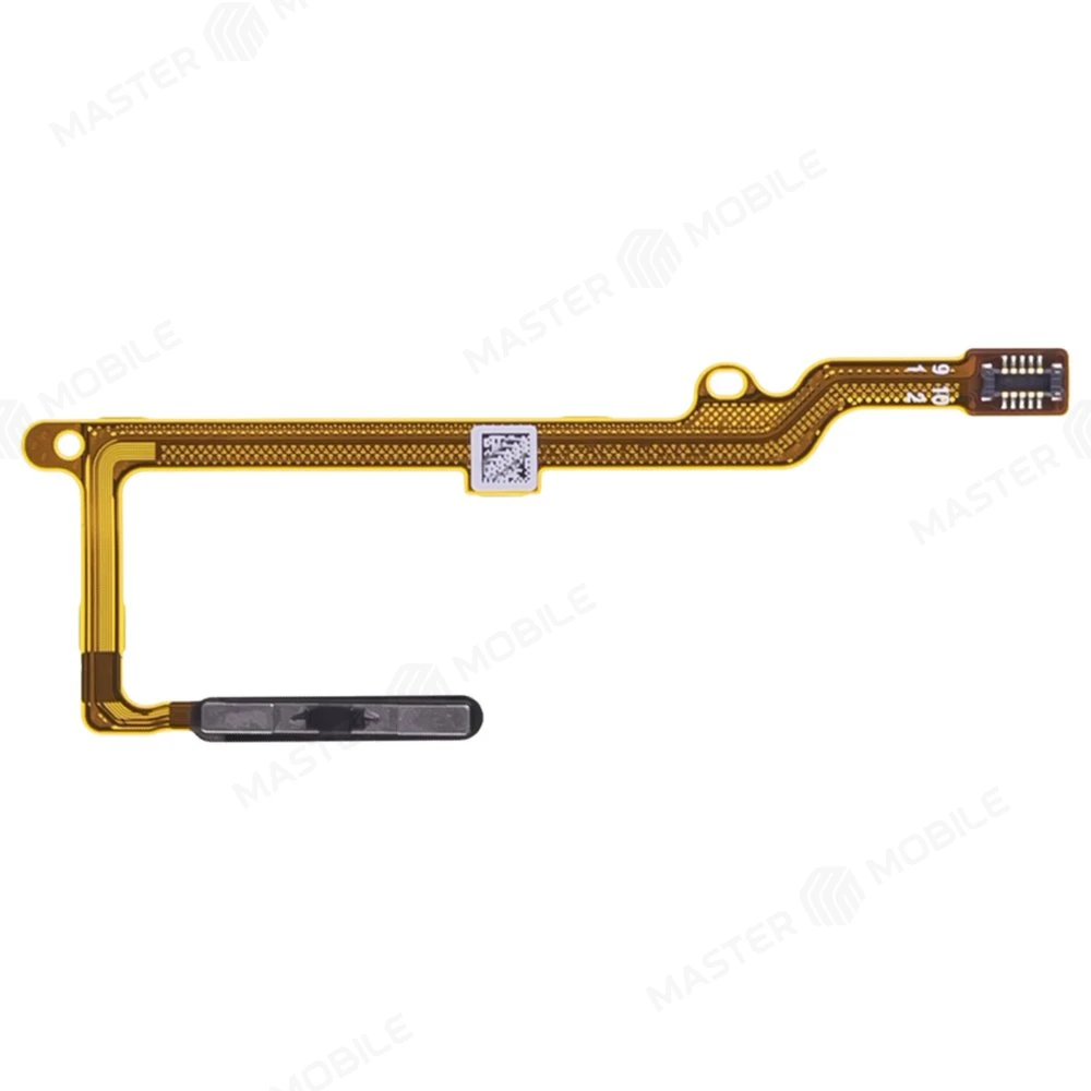 Шлейф для Huawei Honor X9 (ANY-LX1) с комп. + сканер отпечатка пальца (кнопка включения) (серебристый)  фото №2