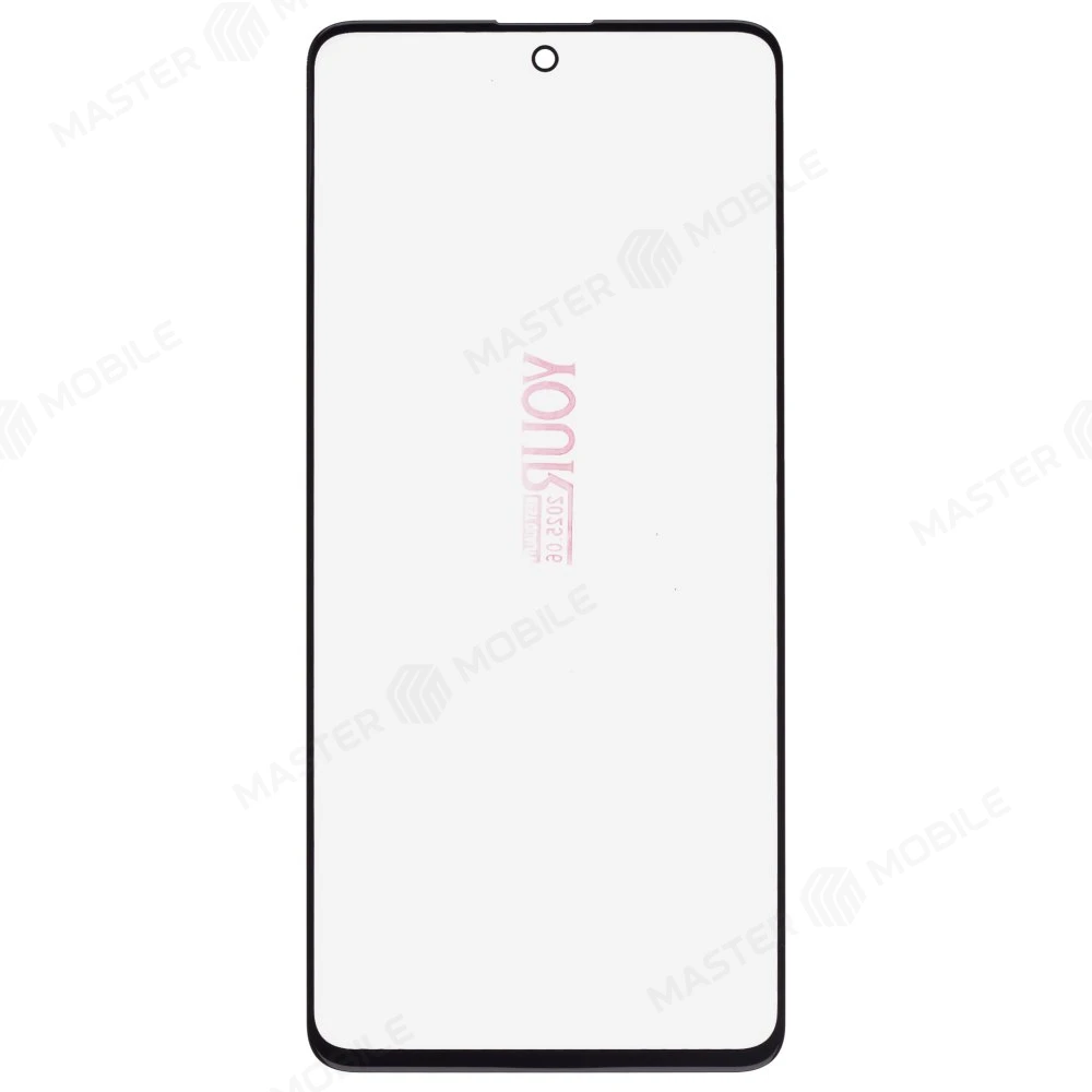 Стекло модуля для Samsung A515 Galaxy A51 / M317 Galaxy M31s + OCA (черный) (Musttby) (Premium)