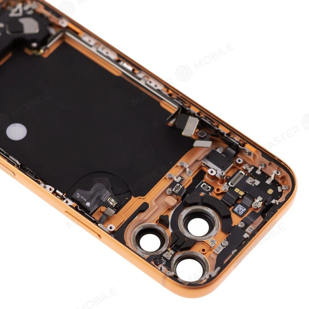 Корпус для Apple iPhone 17 Pro Max (eSIM) (оранжевый) (в сборе) (ORIG100) (Снятый) (возможен дефект ЛКП) фото №3