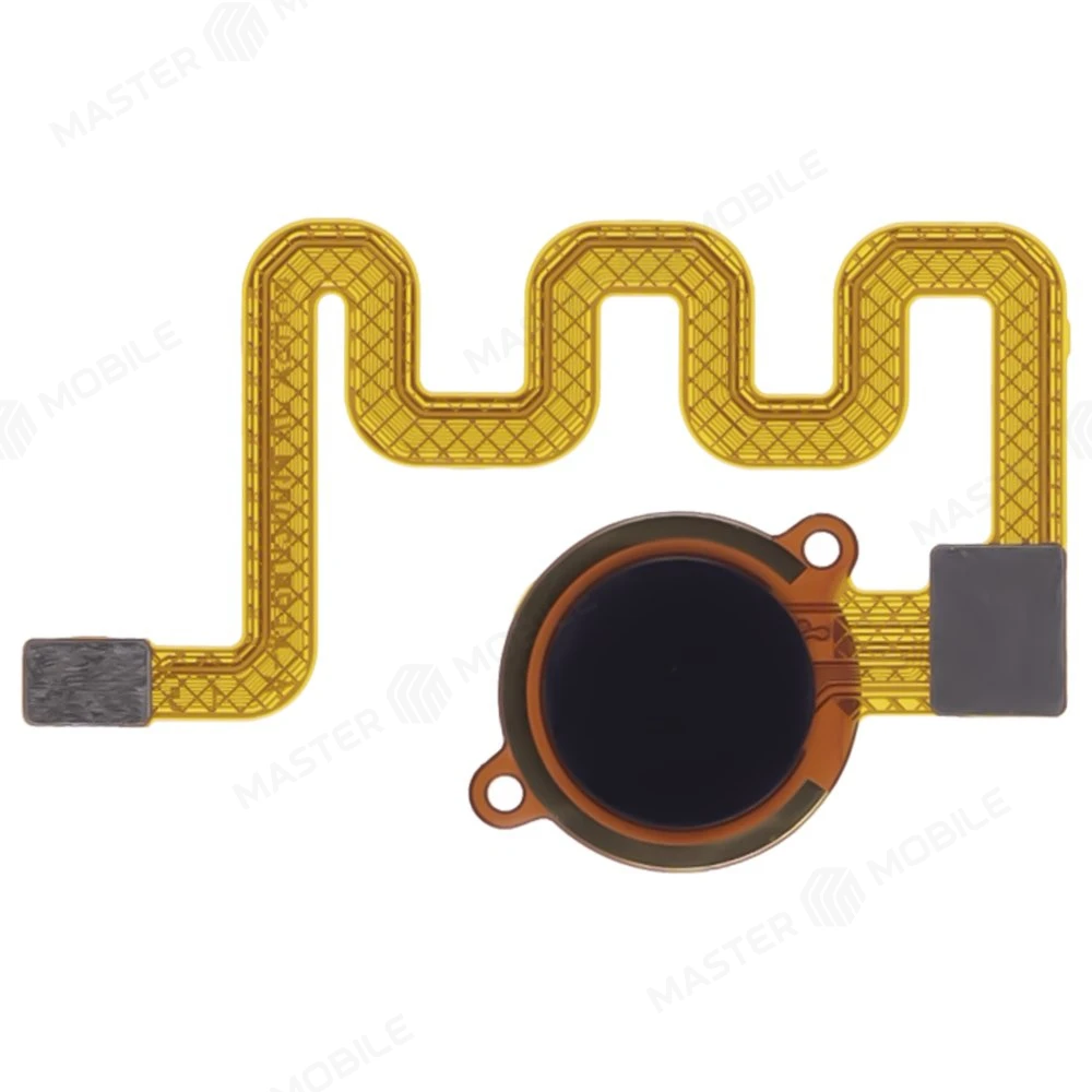 Шлейф для Xiaomi Mi A2 Lite (M1805D1SG) / Redmi 6 Pro с комп. + сканер отпечатка пальца (черный)  фото №1