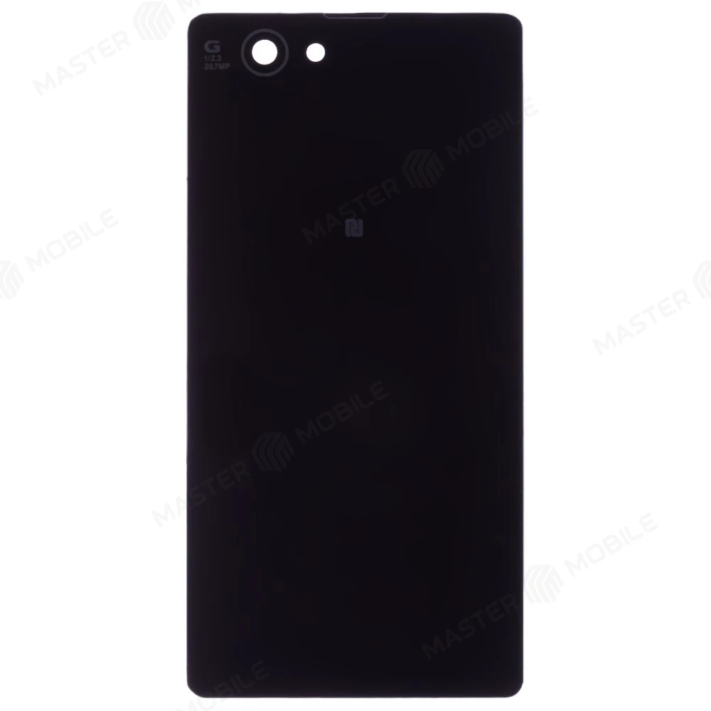 Задняя крышка для Sony D5503 Xperia Z1 Compact (черный) фото №1