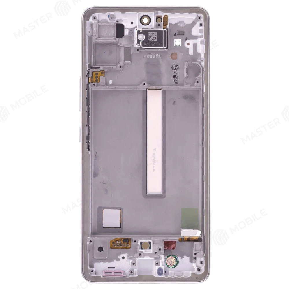 Дисплей для Samsung A536 Galaxy A53 5G + тачскрин (серебристый) (в рамке) (ORIG100) (SP) фото №2