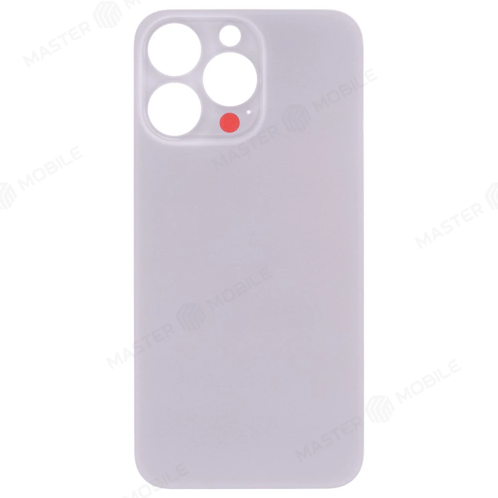 Задняя крышка для Apple iPhone 13 Pro (белый) (с широким отверстием) (Premium)