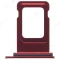 Держатель сим-карты для Apple iPhone Xr (красный) фото №1